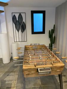 Herní místnost v ubytování Pavillon de la Trinité