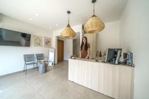 Kuchyň nebo kuchyňský kout v ubytování My Bali Suites