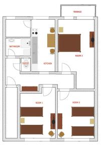 Galeriebild der Unterkunft Ubytovanie Na Hlavnej in Strekov