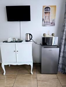 Η κουζίνα ή μικρή κουζίνα στο Zhantique Guest House 2- Unit 7