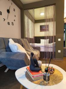 Posezení v ubytování CosHOME - apartament