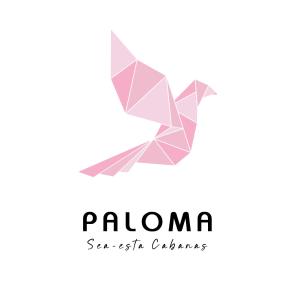 a logo of a cat made out of triangles at Paloma Seaesta Cabanas in Rhodes Town