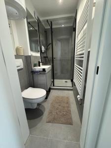 Baðherbergi á Wohnung in Graz SOVA 3