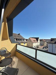 Balkón nebo terasa v ubytování Lieblingsplatz Apartments