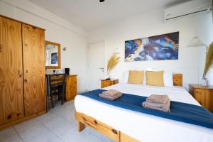 Cama o camas de una habitación en Seaview Escape Summer Nights Guesthouse