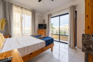 Cama o camas de una habitación en Seaview Escape Summer Nights Guesthouse