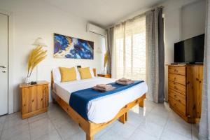 Cama o camas de una habitación en Seaview Escape Summer Nights Guesthouse