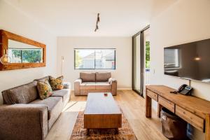 Posezení v ubytování 109 Le Jardin