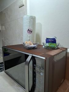 Kuhinja ili čajna kuhinja u objektu Maho's Apartamentos