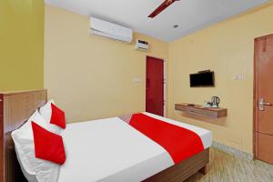 Postel nebo postele na pokoji v ubytování Hotel O Prime Rooms guest house + 16 fotografií