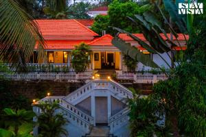 Το κτήριο όπου στεγάζεται  η βίλα