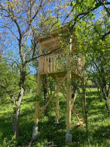 Zahrada ubytování Tiny Heaven Chidea