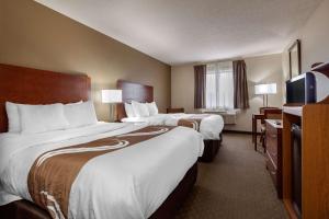 Ένα ή περισσότερα κρεβάτια σε δωμάτιο στο Quality Inn Hays I-70 +29 φωτογραφίες