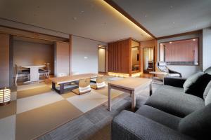 Setusvæði á Marukyu Ryokan