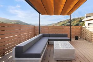 Almennt fjallaútsýni eða fjallaútsýni eins og það er á ryokan-hótelinu