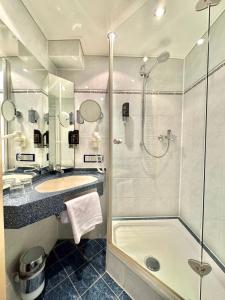Koupelna v ubytování AR Boutique Hotel Mannheim