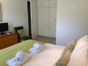 Posteľ alebo postele v izbe v ubytovaní Villa Seaview - Sunny home