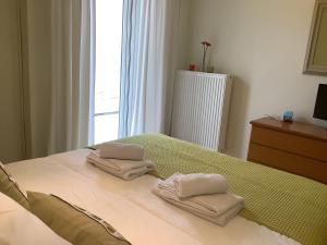 Posteľ alebo postele v izbe v ubytovaní Villa Seaview - Sunny home
