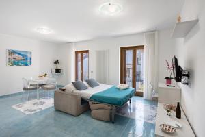 Χώρος καθιστικού στο Casa Vacanza La Dimora Dei Nonni