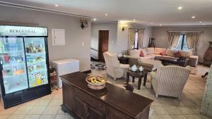 Ruang duduk di Bergendal Lodge