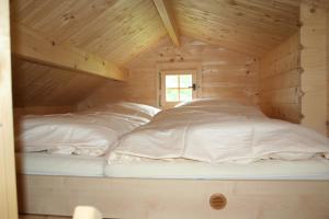 Postel nebo postele na pokoji v ubytování Camping Amerika