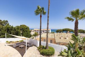 Naturlandskabet i nærheden af villaen