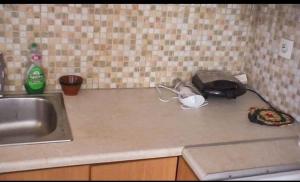 Dapur atau dapur kecil di sfirakis apartment sea side