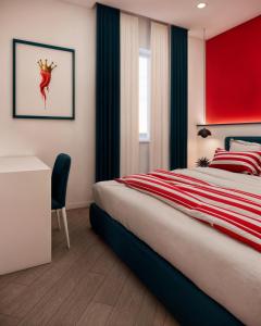 Postel nebo postele na pokoji v ubytování Cioffi Sorrento rooms