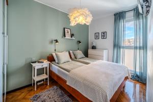 Posteľ alebo postele v izbe v ubytovaní Apartment Zest