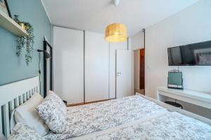 Posteľ alebo postele v izbe v ubytovaní Apartment Zest