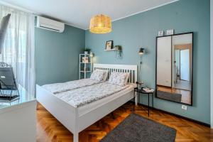 Posteľ alebo postele v izbe v ubytovaní Apartment Zest