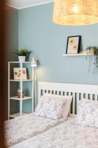 Posteľ alebo postele v izbe v ubytovaní Apartment Zest