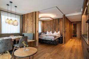 Katil atau katil-katil dalam bilik di Knappengut Appartements - NEU!