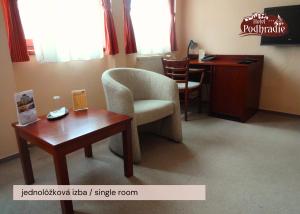 Posezení v ubytování Hotel Podhradie