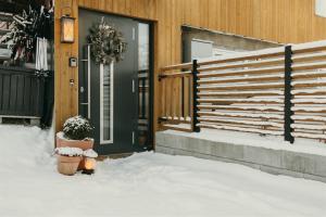 Cozy Fjord Retreat with firepit and activities v zimě + 37 fotografií