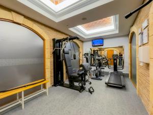 Posilňovňa alebo fitness centrum v ubytovaní Nuevo Torreluz