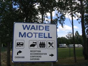 Certifikát, hodnocení, plakát nebo jiný dokument vystavený v ubytování Waide Motel