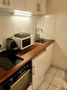 Kuchnia lub aneks kuchenny w obiekcie Charmant appartement au centre