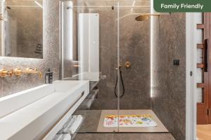 Kúpeľňa v ubytovaní limehome Lecce Palazzo BN