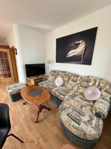Posezení v ubytování Apartmány pod horizontem