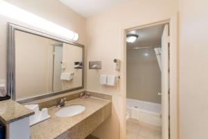 Bilik mandi di Econo Lodge North Washington