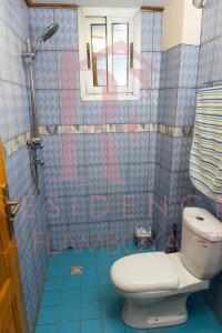 Koupelna v ubytování Residence La Flamboyante