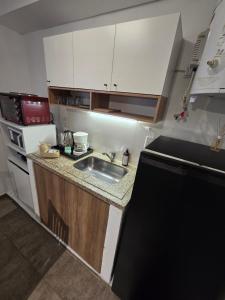 Kuchyň nebo kuchyňský kout v ubytování El Quebracho