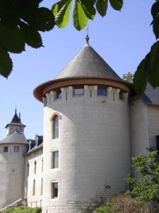 a large building with a tower on top of it at Le Nid - Maison proche de la forêt in Frouard +15 photos