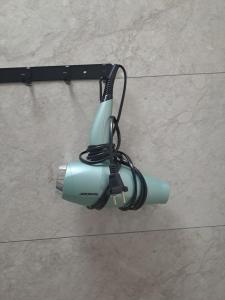 an overhead view of a light on the floor at Pension Diana 2 in O Pedrouzo
