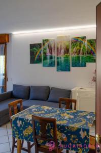 Posezení v ubytování Orchidee del Ducato