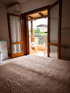 Postel nebo postele na pokoji v ubytování Marino 350mt dal mare 4 pax