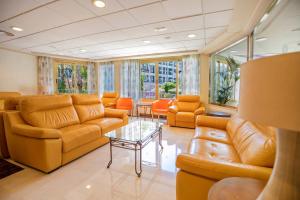 Posezení v ubytování Hotel Servigroup Castilla
