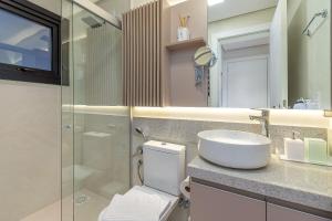 Koupelna v ubytování Charme Serrano - Lareira e Catedral a 100mt + 29 fotografií