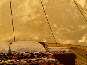 Postel nebo postele na pokoji v ubytování Aghdepat GLAMPING